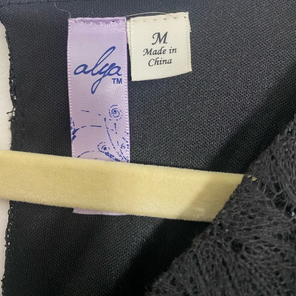 Alya Black Lace Jumpsuit from Francesca’s Collection - Picture 3 of 7